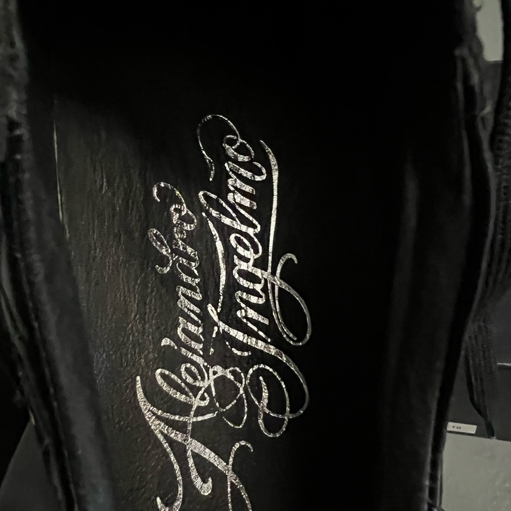 Alejandro Ingelmo Shiny Black Sneakers - Picture 5 of 5